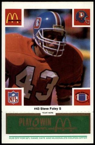 43 Steve Foley